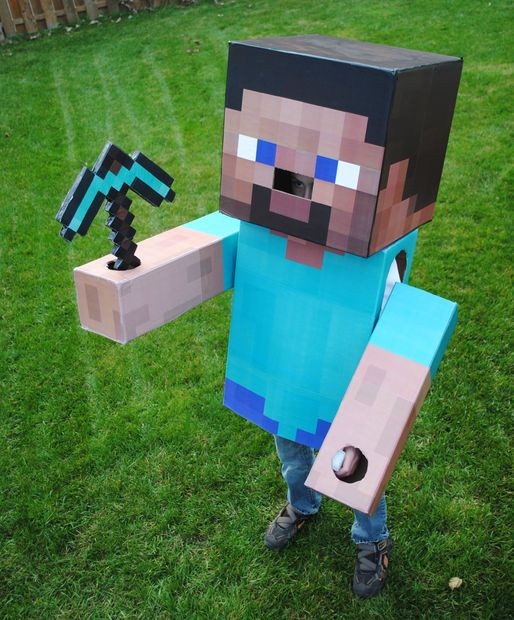 Best ideas about DIY Minecraft Costume
. Save or Pin DIY Minecraft Halloween Now.