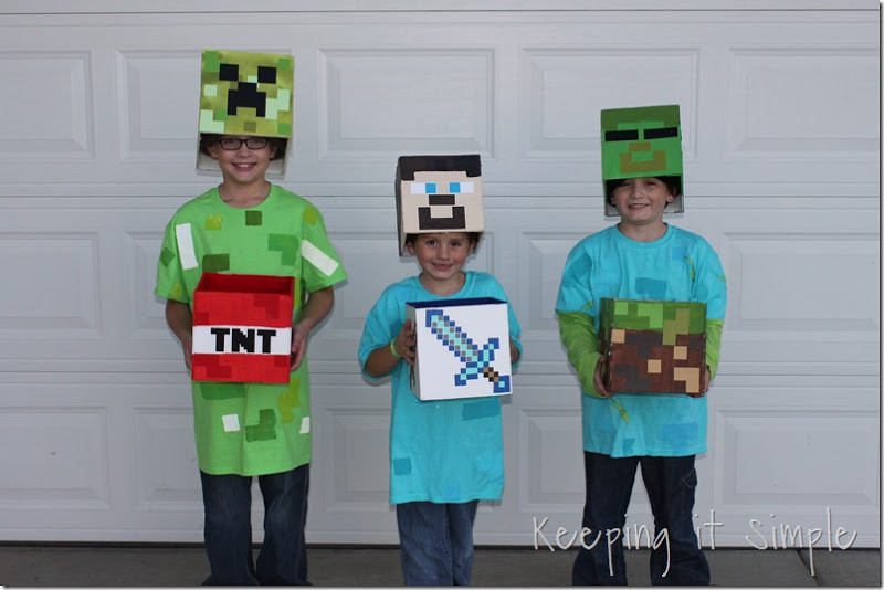 Best ideas about DIY Minecraft Costume
. Save or Pin Keeping it Simple DIY Minecraft Creeper Steve and Zombie Now.