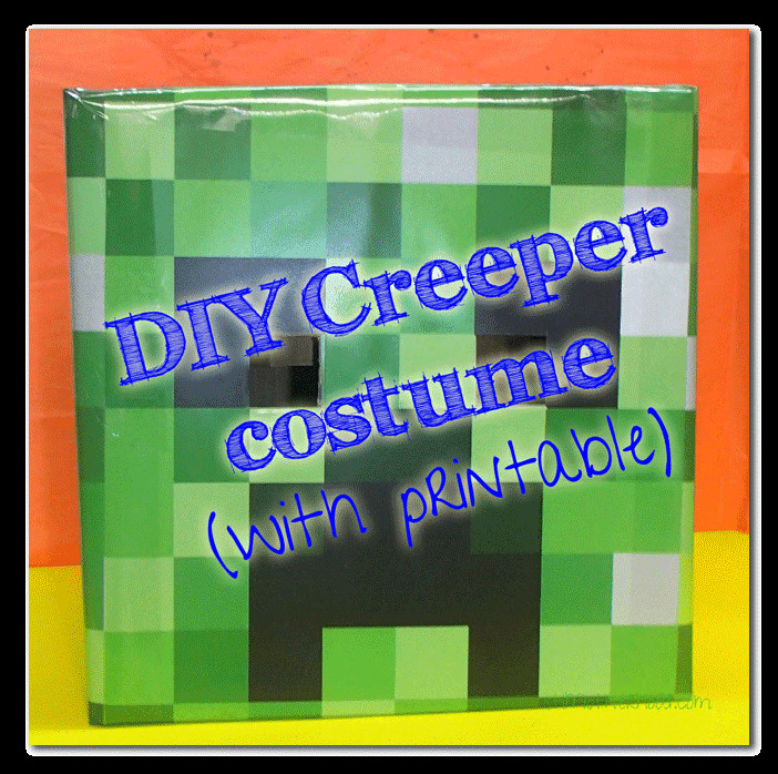 Best ideas about DIY Minecraft Creeper Costume
. Save or Pin DIY Minecraft Creeper Costume with printable Now.