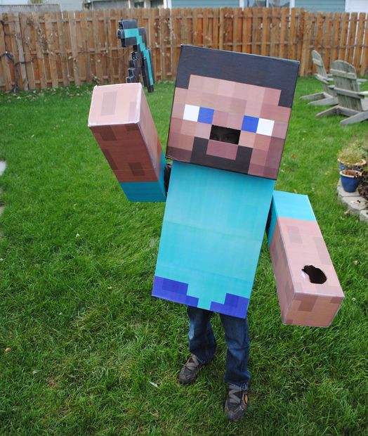 Best ideas about DIY Minecraft Steve Costume
. Save or Pin Minecraft Steve Costume Now.