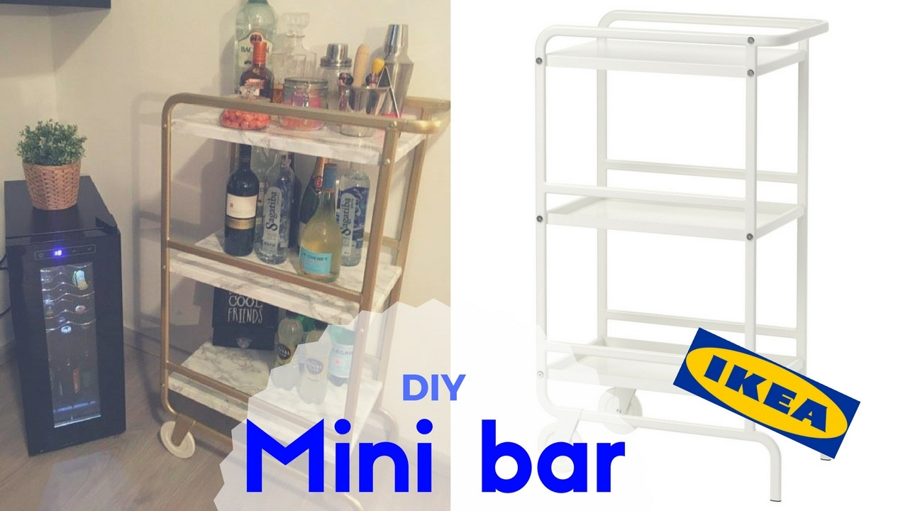 Best ideas about DIY Mini Bars
. Save or Pin DIY Mini Bar Ikea Sunnresta Barzinho BRUNNA 2NS Now.