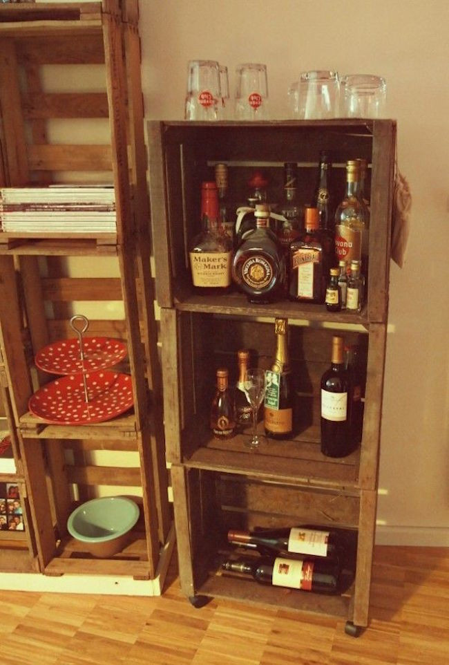 Best ideas about DIY Mini Bars
. Save or Pin 20 Mini Bar Designs For Your Home Now.