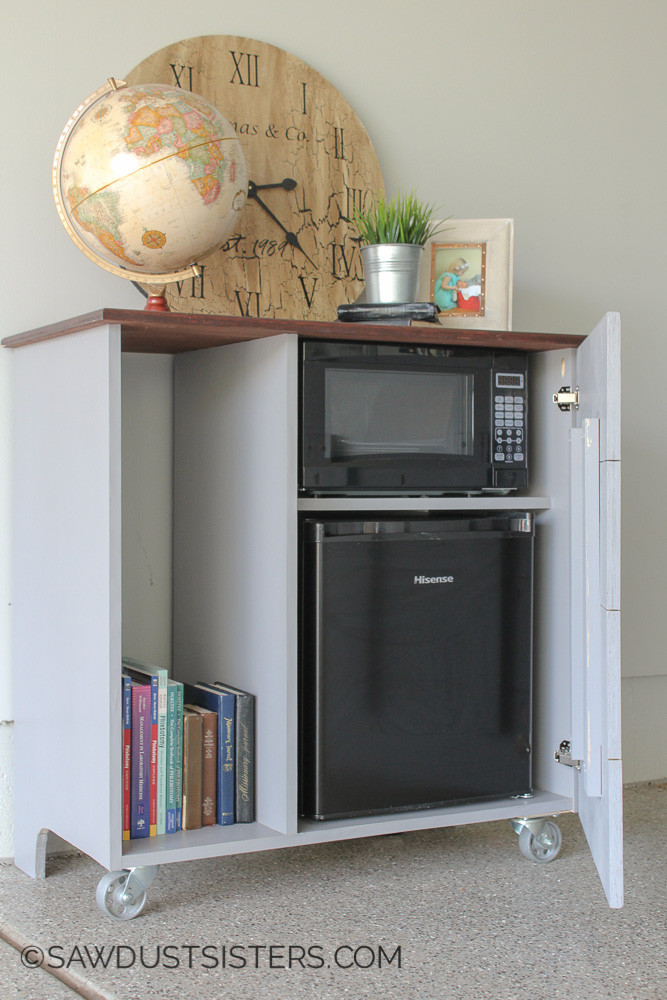 Best ideas about DIY Mini Fridge Cabinet
. Save or Pin DIY Mini Refrigerator Storage Cabinet Free Plans Now.