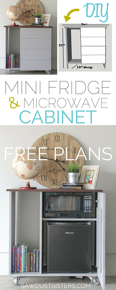 Best ideas about DIY Mini Fridge
. Save or Pin DIY Mini Refrigerator Storage Cabinet Free Plans Now.
