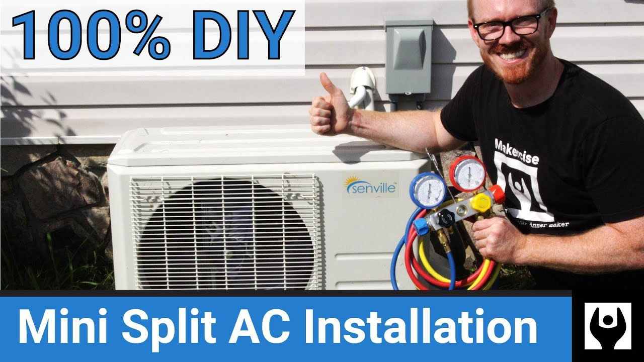 Best ideas about DIY Mini Splits
. Save or Pin DIY Mini Split AC Installation Air Conditioning Install Now.