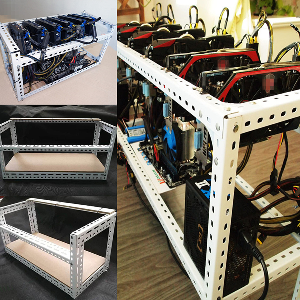 Best ideas about DIY Mining Rig
. Save or Pin DIY Aluminum Frame For 4 GPU Mining Crypto currency Mining Now.