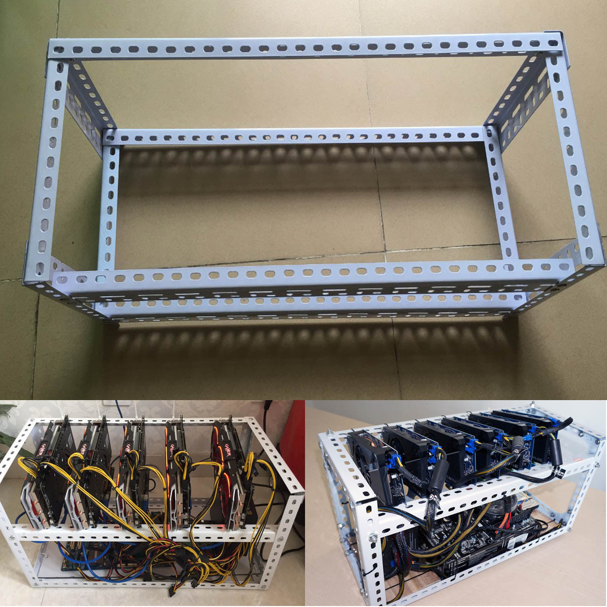 Best ideas about DIY Mining Rig Frame
. Save or Pin DIY Aluminum Frame For 4 GPU Mining Crypto currency Mining Now.