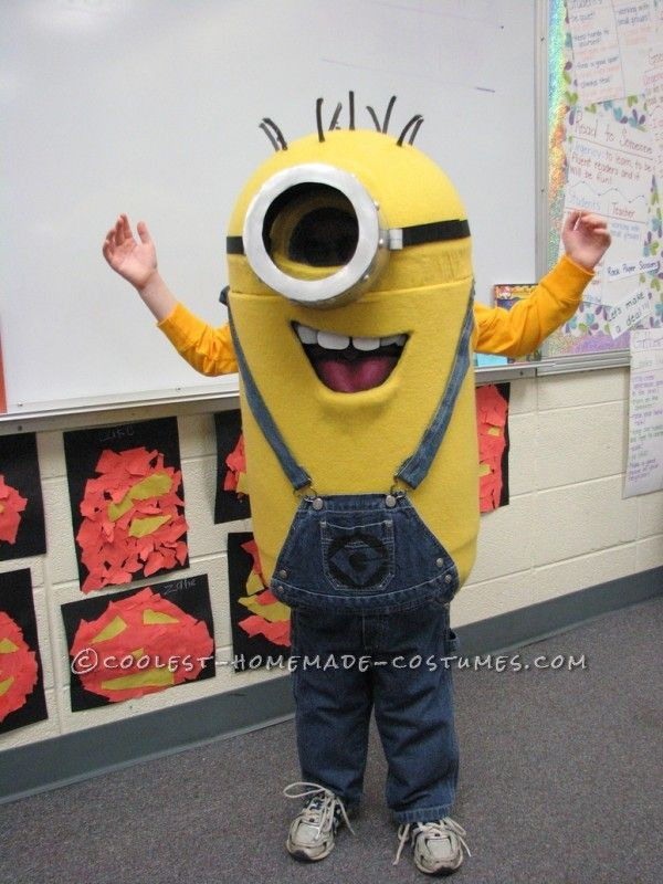 Best ideas about DIY Minion Costume Without Overalls
. Save or Pin Coolest Homemade Despicable Me Minion Costume Now.