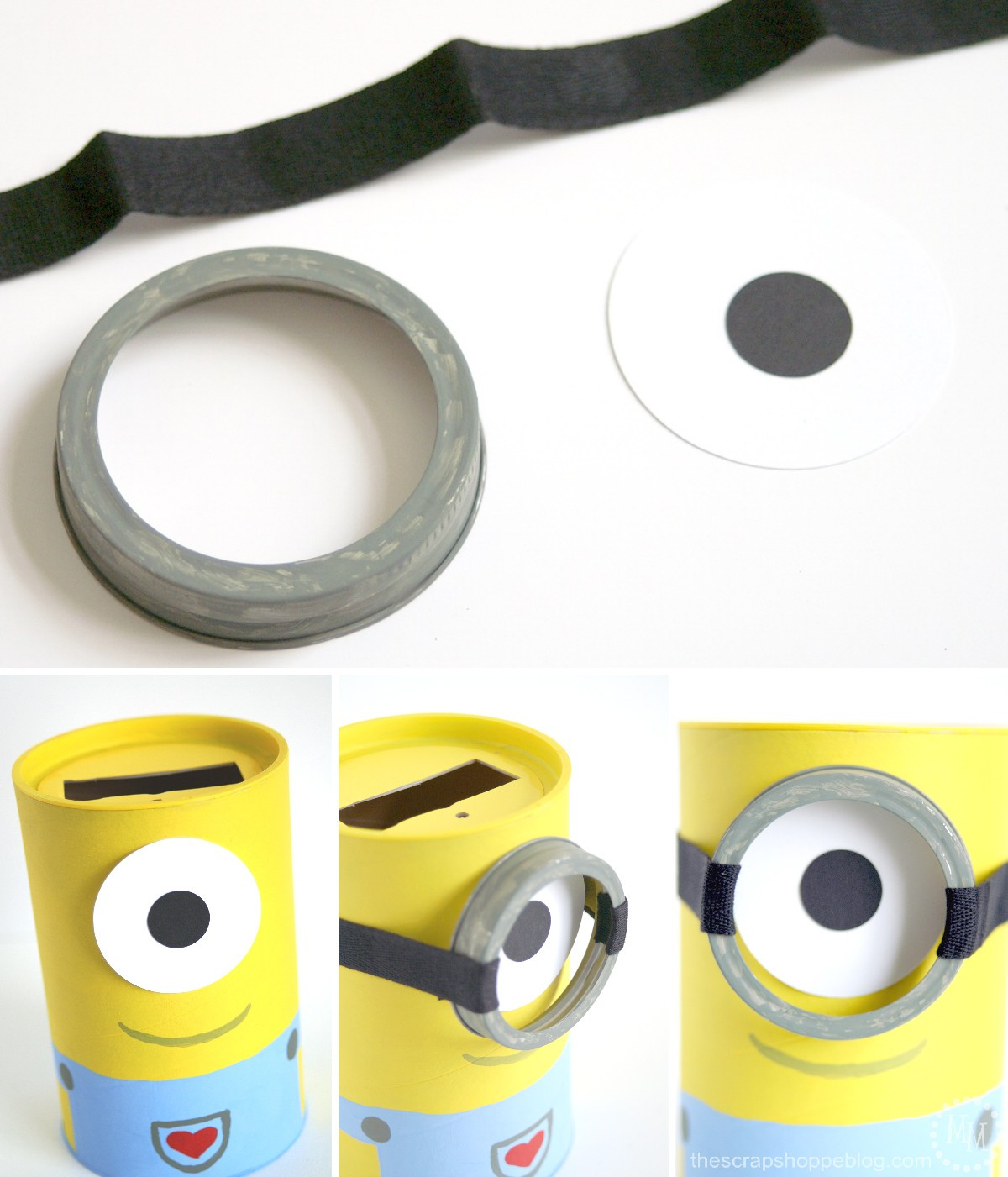 Best ideas about DIY Minion Goggles
. Save or Pin Minion Valentine s Day Box The Scrap Shoppe Now.