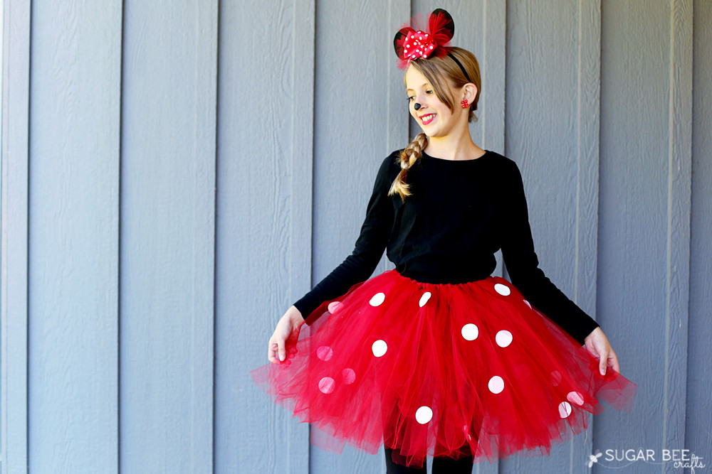 Best ideas about DIY Minnie Mouse Costume
. Save or Pin DIY Minnie Mouse Costume yep NO sew Sugar Bee Crafts Now.