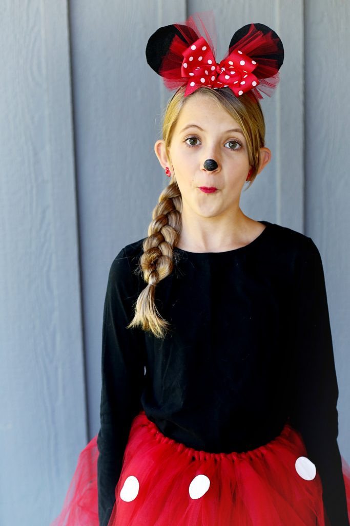 Best ideas about DIY Minnie Mouse Costume Teenager
. Save or Pin DIY Minnie Mouse Costume yep NO sew Sugar Bee Crafts Now.