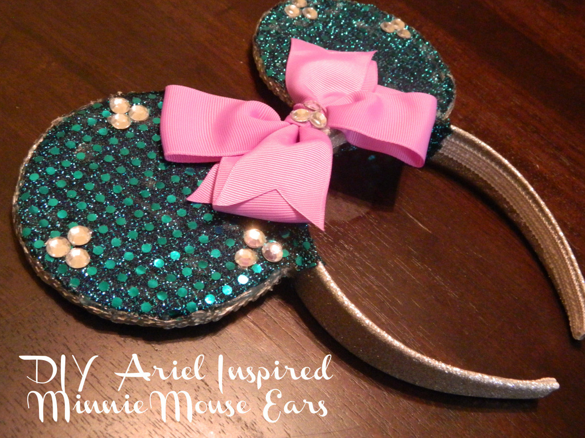 Best ideas about DIY Minnie Mouse Ears
. Save or Pin DIY Ariel Inspired Minnie Mouse Ears Now.