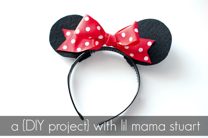 Best ideas about DIY Minnie Mouse Ears
. Save or Pin a day with lil mama stuart DIY Mickey & Minnie Mouse Ears Now.