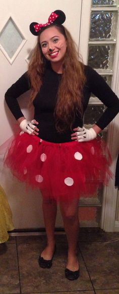 Best ideas about DIY Minnie Mouse Halloween Costumes
. Save or Pin DIY Minnie Mouse Costume for a woman DIY Now.