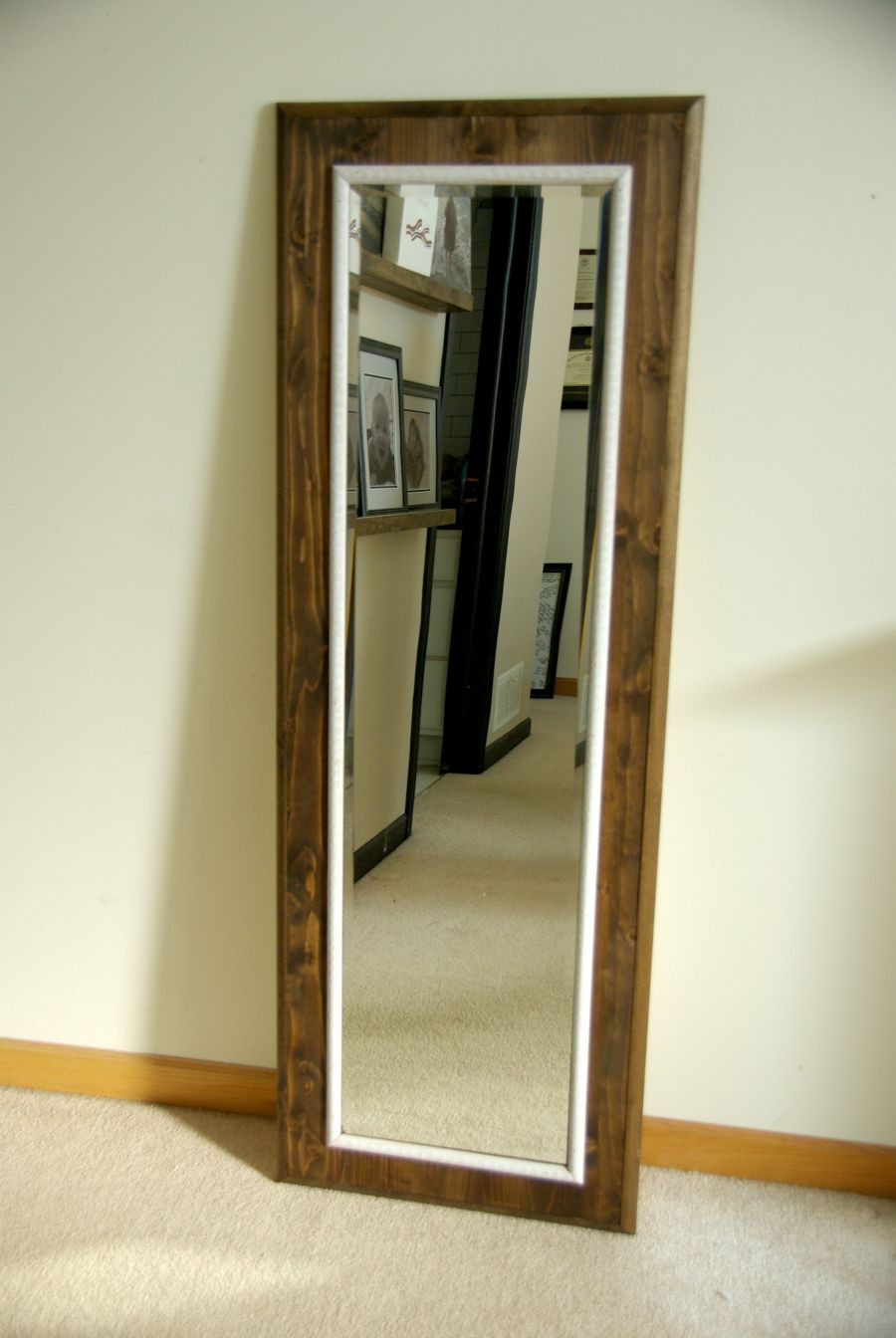 Best ideas about DIY Mirror Frame
. Save or Pin DIY Floor Mirror Frame Now.