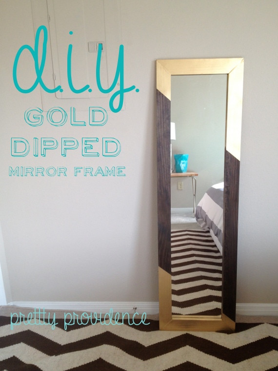 Best ideas about DIY Mirror Frame
. Save or Pin DIY Mirror Frame Now.