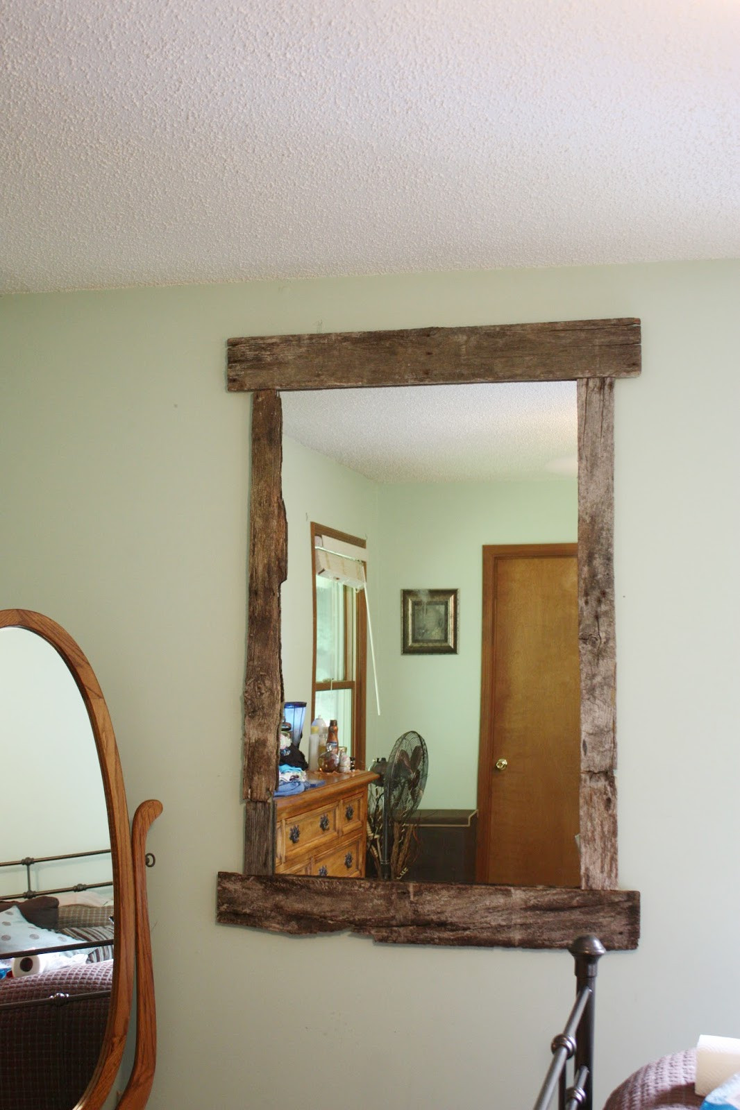 Best ideas about DIY Mirror Frame
. Save or Pin A Day in the Life of e Girl DIY Rustic Mirror Frame Now.