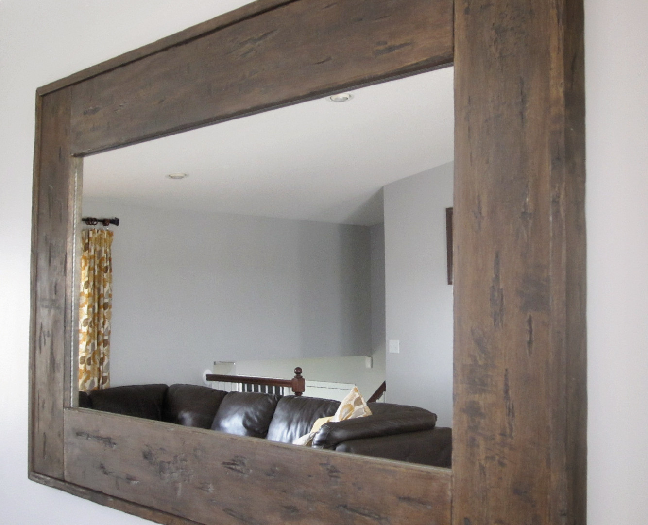 Best ideas about DIY Mirror Frame
. Save or Pin KrisKraft DIY Distressed Mirror Now.