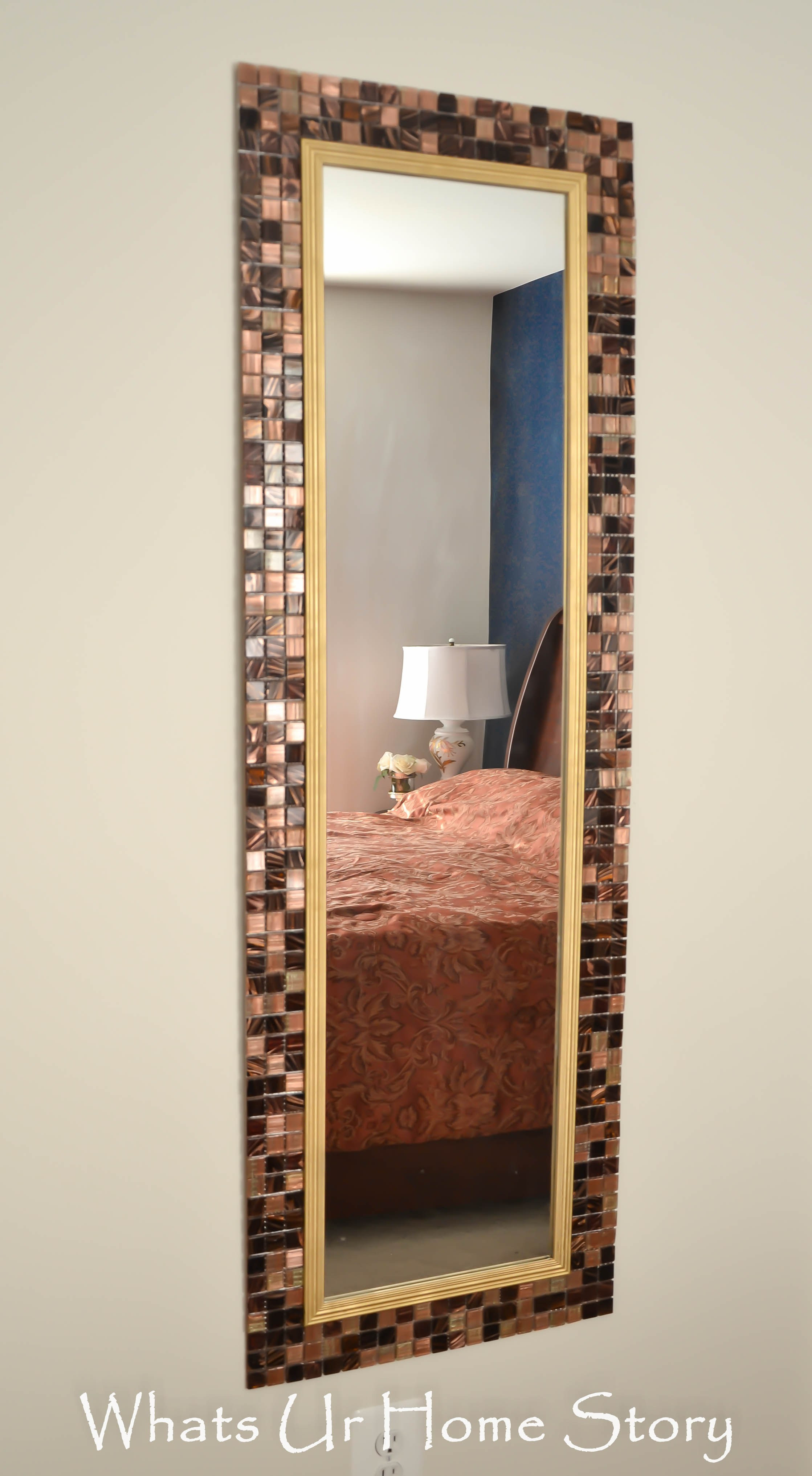 Best ideas about DIY Mirror Wall
. Save or Pin DIY Tile Mirror Now.