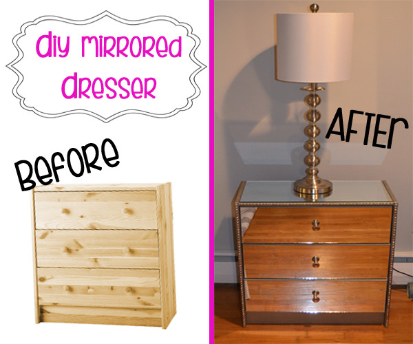 Best ideas about DIY Mirrored Furniture
. Save or Pin for all things creative DIY Mirrored Dresser TUTORIAL Now.