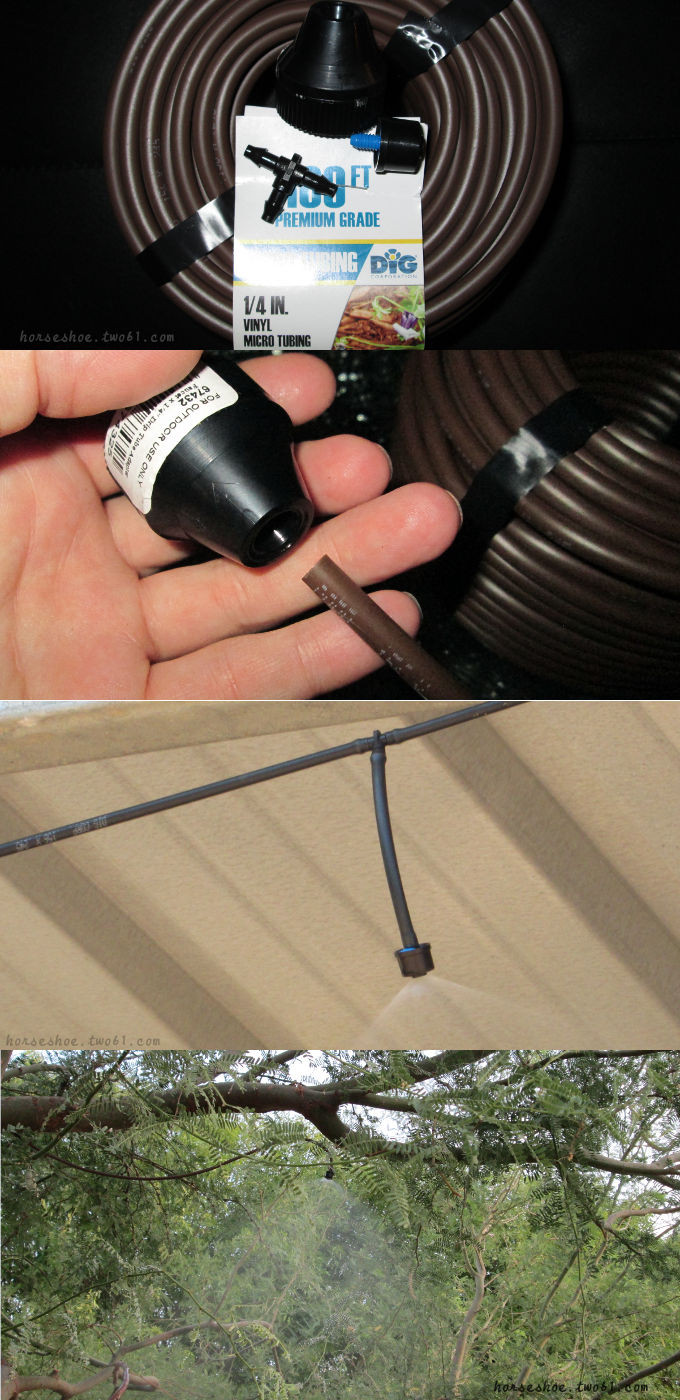 Best ideas about DIY Mister System
. Save or Pin DIY Misting System — HORSESHOE FARM Now.