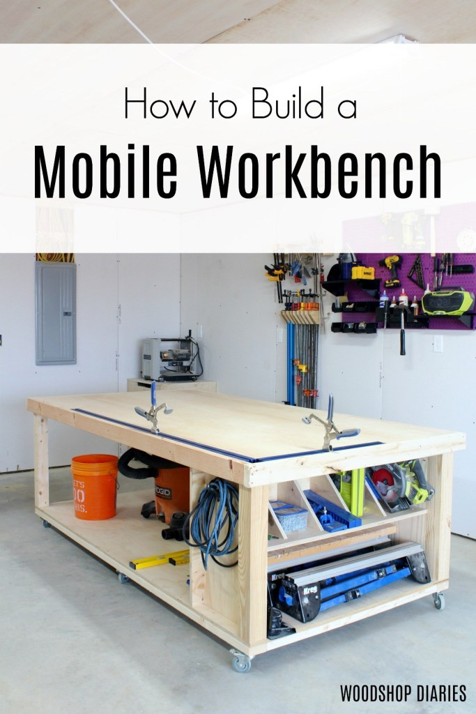 Best ideas about DIY Mobile Workbench
. Save or Pin How to Build a DIY Mobile Workbench 3 in1 Storage Now.