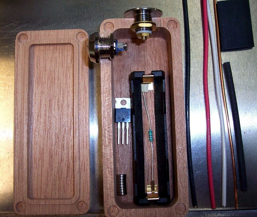 Best ideas about DIY Mod Kit
. Save or Pin MAHOGANY Wood Box Mod DIY Kit Enclosure Mosfet Now.