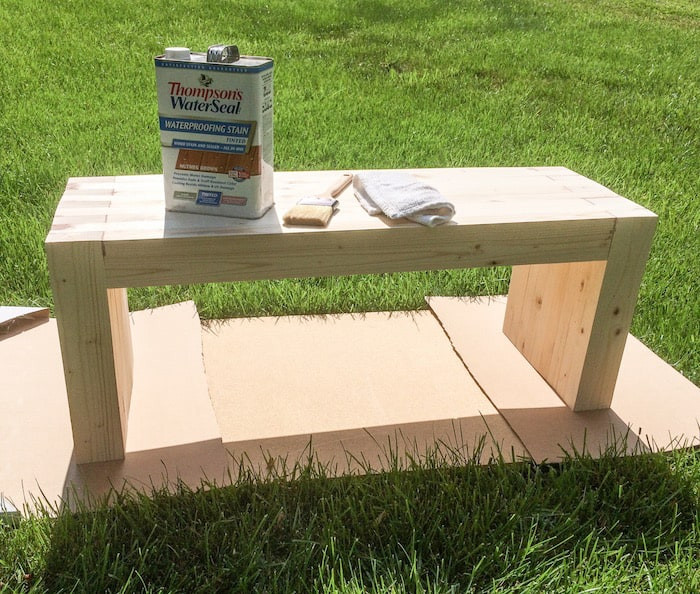 Best ideas about DIY Modern Bench
. Save or Pin Williams Sonoma Inspired DIY Outdoor Bench DIY Candy Now.