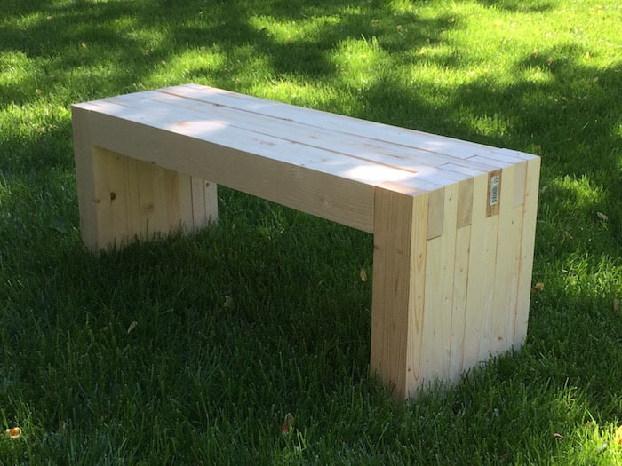 Best ideas about DIY Modern Bench
. Save or Pin Williams Sonoma inspired DIY outdoor bench diycandy Now.