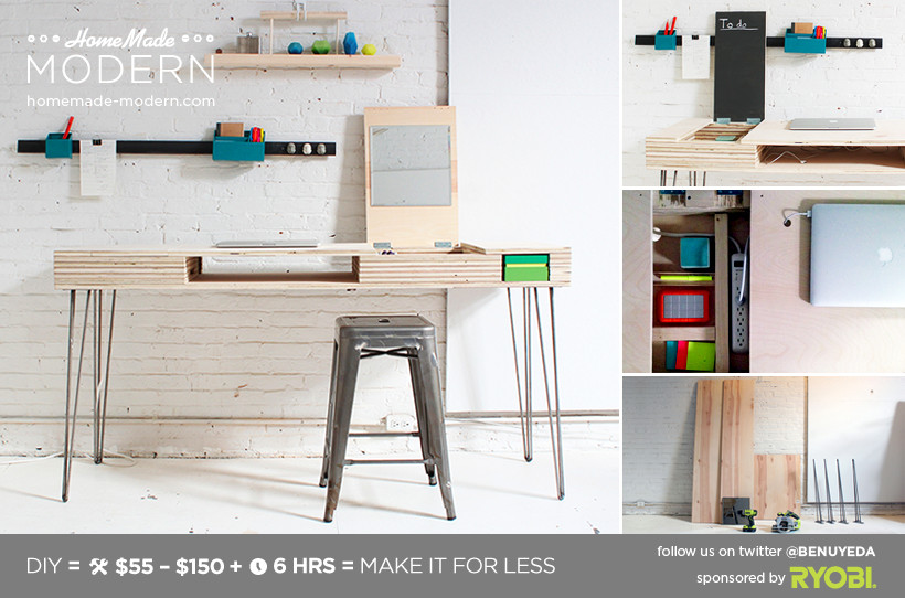 Best ideas about DIY Modern Desk
. Save or Pin HomeMade Modern EP30 The Flip Desk Now.