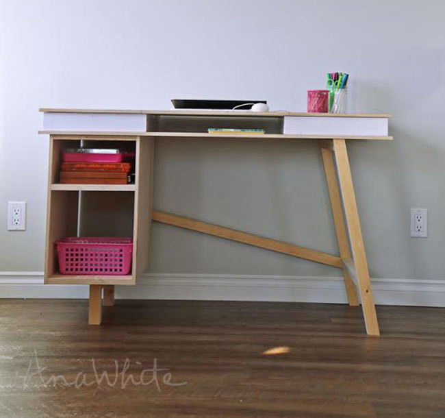 Best ideas about DIY Modern Desk
. Save or Pin Ana White Now.