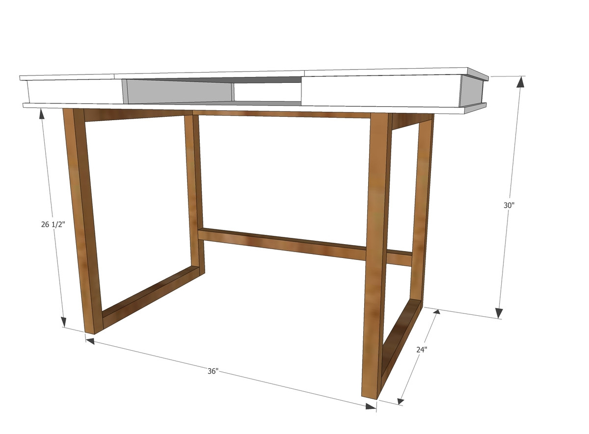 Best ideas about DIY Modern Desk
. Save or Pin Ana White Now.