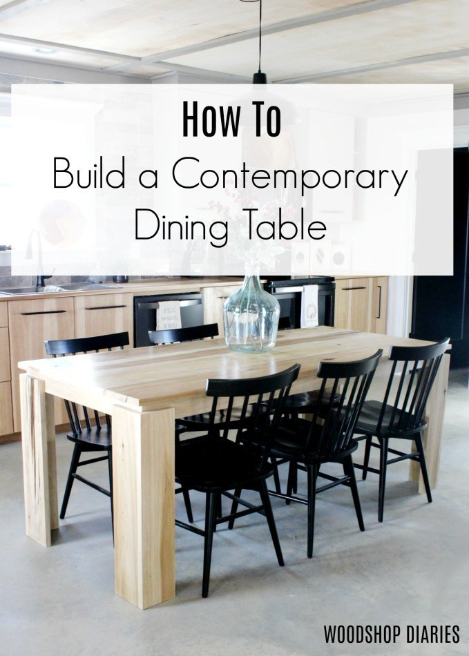 Best ideas about DIY Modern Dining Table
. Save or Pin How to Build a DIY Contemporary Dining Table For the Now.
