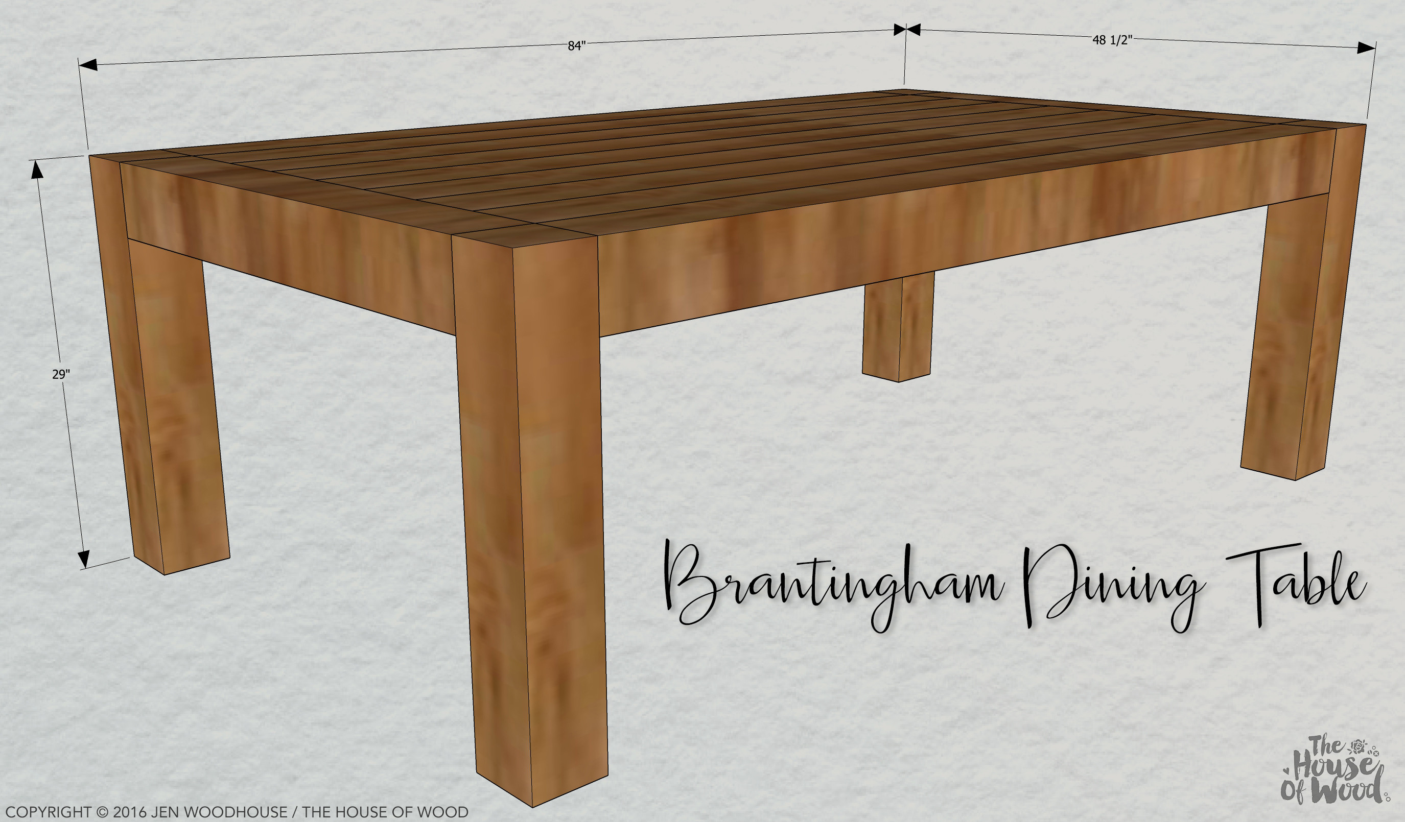 Best ideas about DIY Modern Dining Table
. Save or Pin DIY Chunky Modern Dining Table Now.