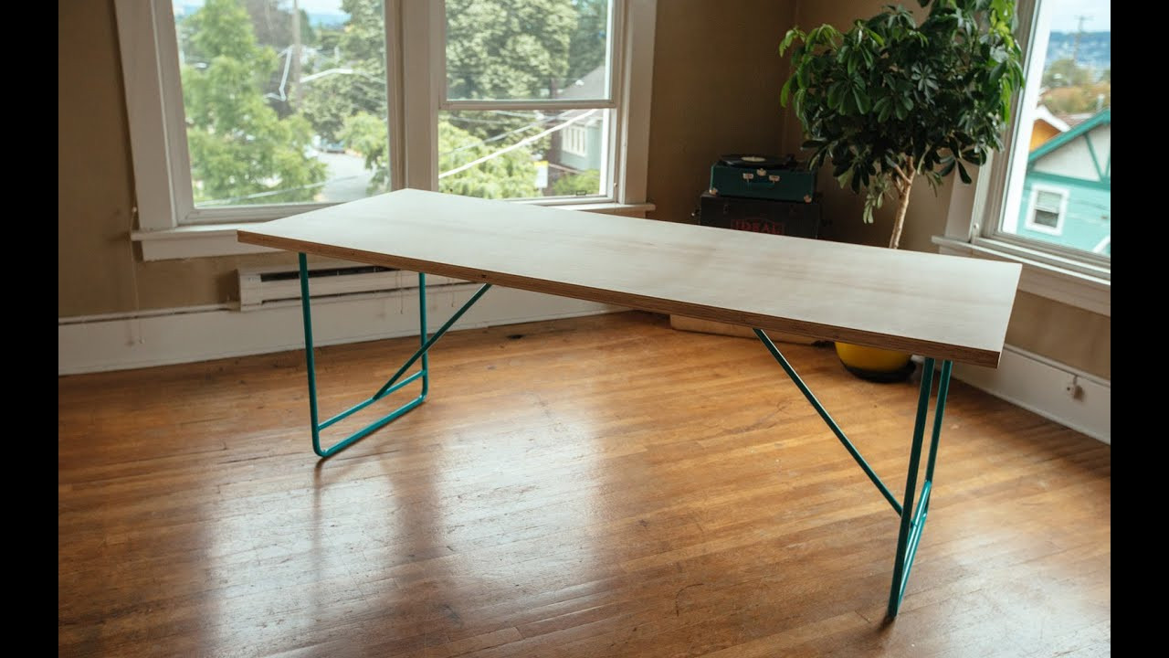 Best ideas about DIY Modern Dining Table
. Save or Pin How to Make a DIY Mid Century Modern Dining Room Table Now.