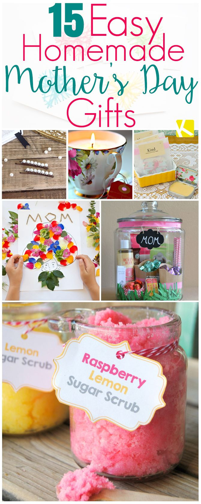 Best ideas about DIY Mom Gifts
. Save or Pin 15 Mother’s Day Gifts That Are Ridiculously Easy to Make Now.
