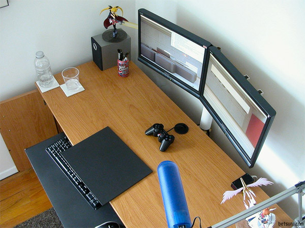 Best ideas about DIY Monitor Mount
. Save or Pin DIY Dual Monitor Stand Now.