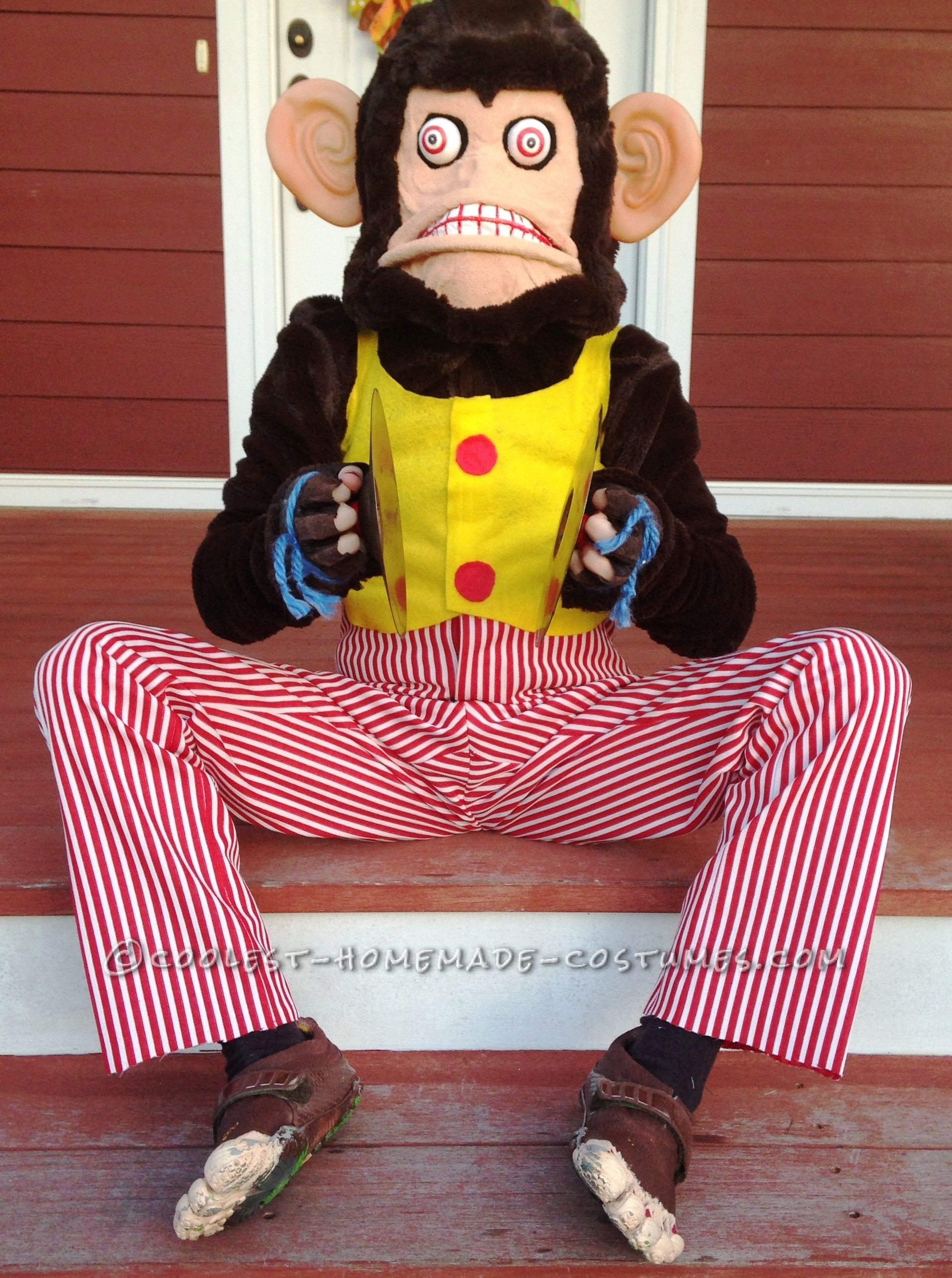 Best ideas about DIY Monkey Costume
. Save or Pin Coolest Homemade Clapping Monkey Costume Now.