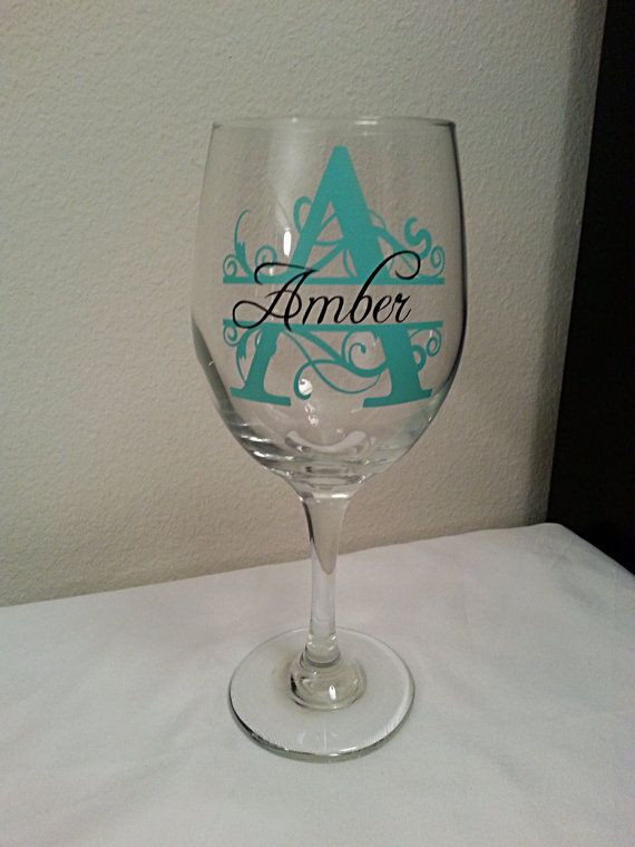 Best ideas about DIY Monogram Wine Glass
. Save or Pin Best 25 Personalized wine glasses ideas only on Pinterest Now.