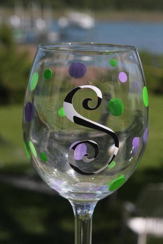 Best ideas about DIY Monogram Wine Glass
. Save or Pin Items similar to DIY Personalized Monogram Wine Glass Kit Now.
