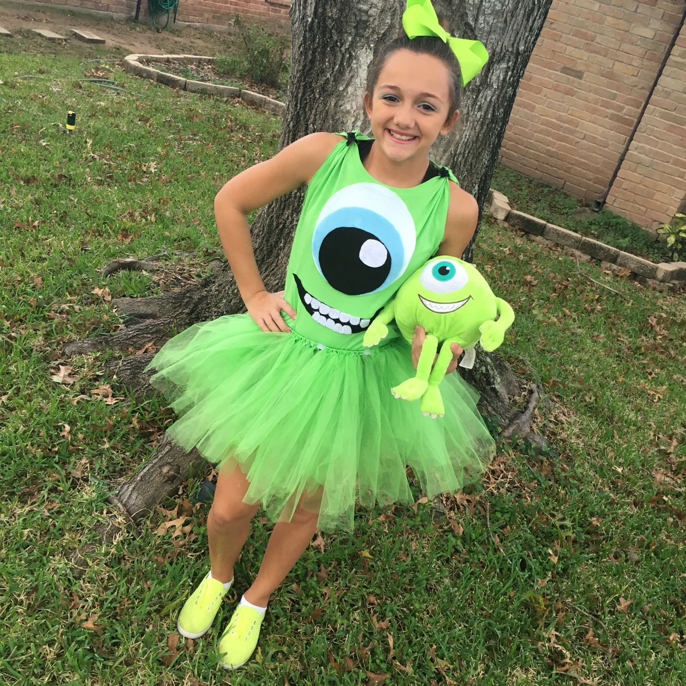 Best ideas about DIY Monster Inc Costume
. Save or Pin Our own Monsters Inc costume for Halloween Now.