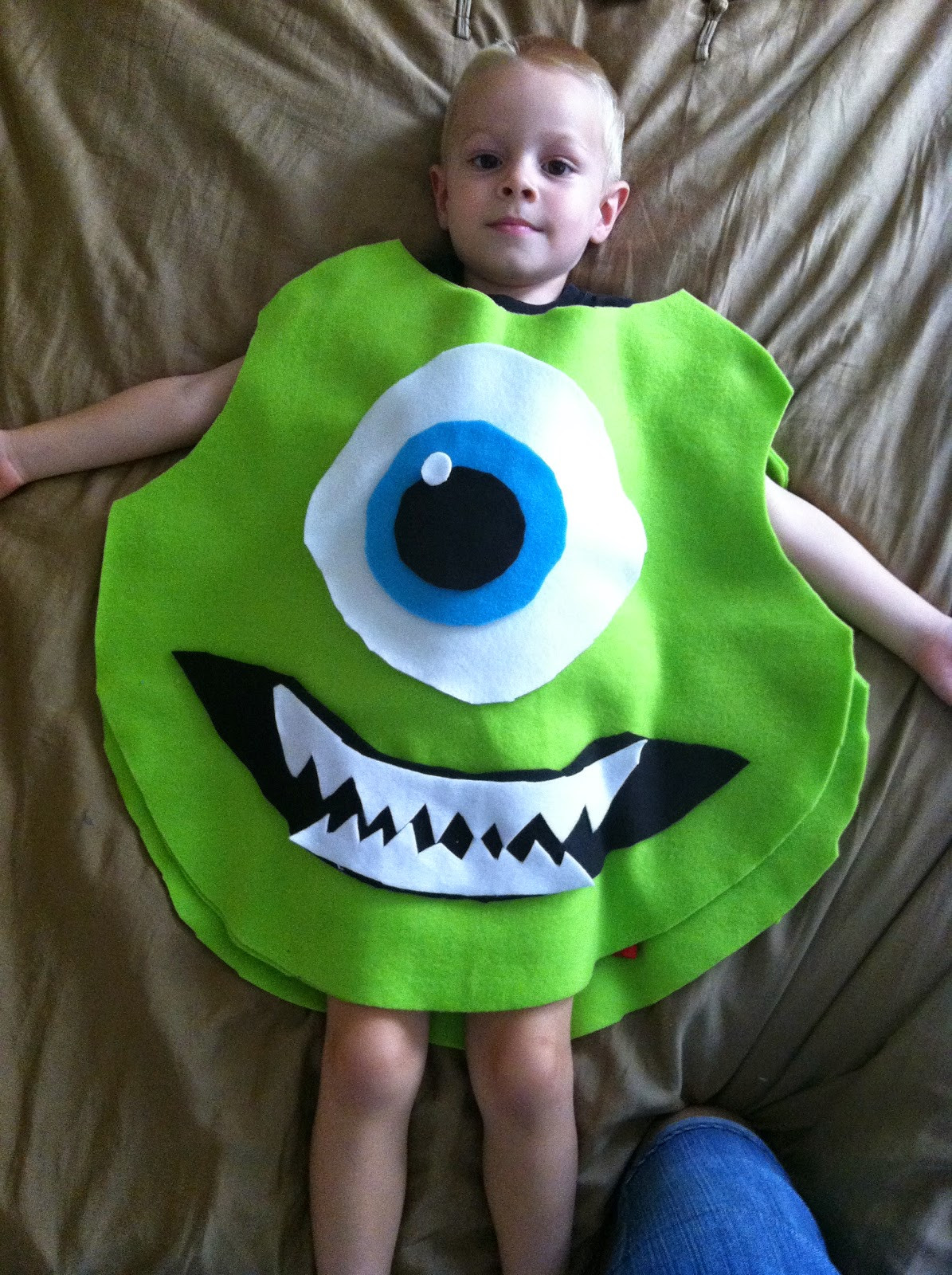 Best ideas about DIY Monster Inc Costume
. Save or Pin Chadwicks Picture Place Homemade Mike Wazowski Halloween Now.