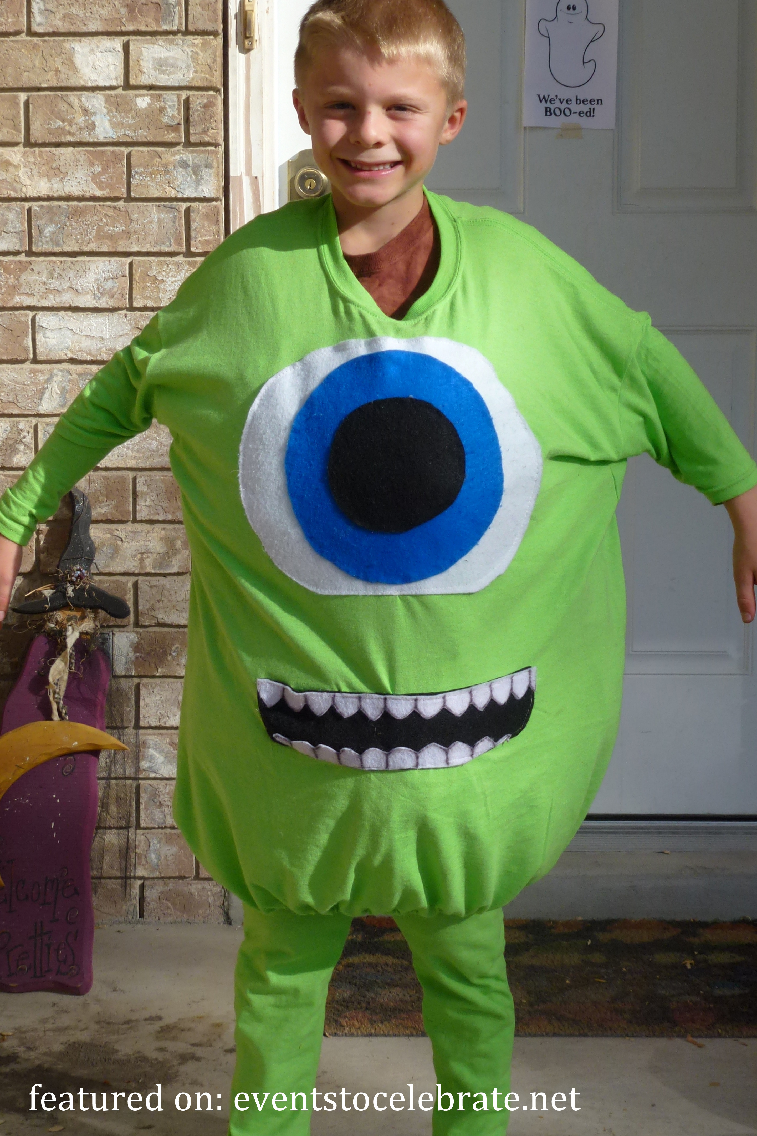 Best ideas about DIY Monster Inc Costume
. Save or Pin DIY Halloween Costumes events to CELEBRATE Now.