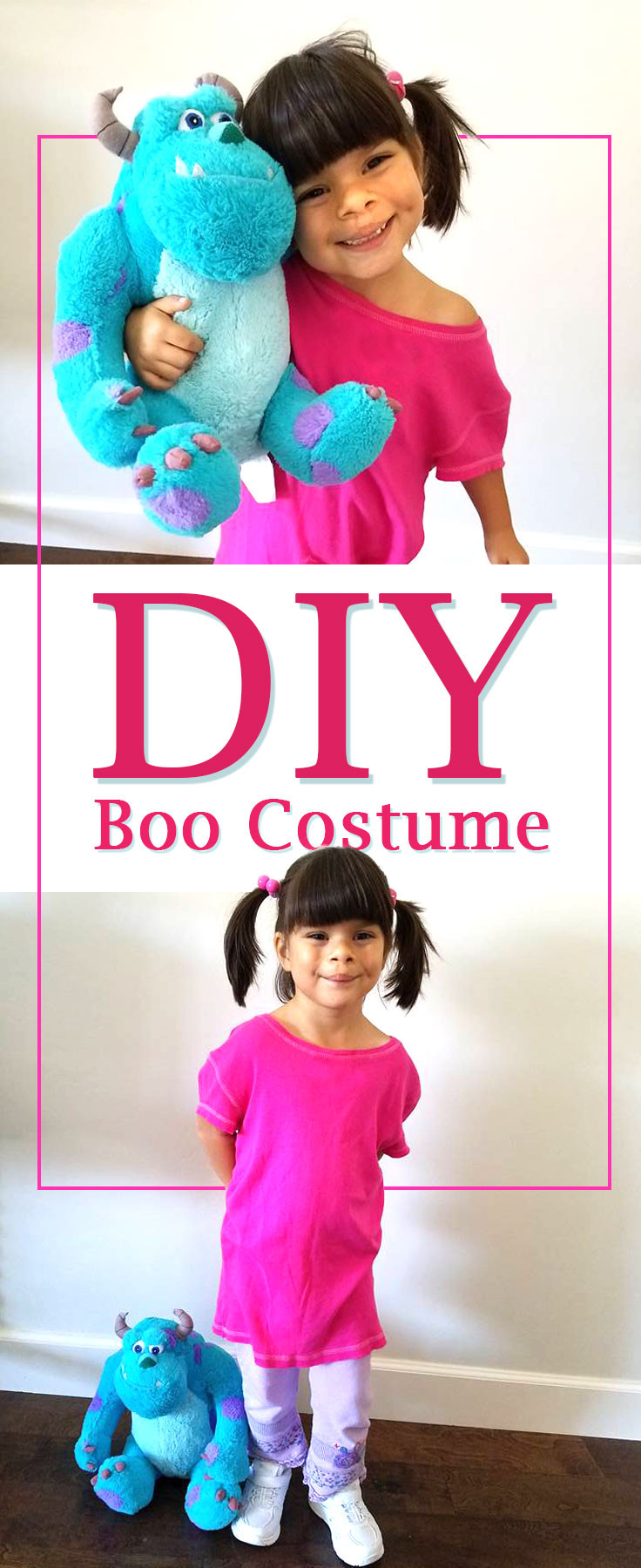 Best ideas about DIY Monsters Inc Costume
. Save or Pin Boo costume Easy DIY No Sew Boo Costume for this Halloween Now.