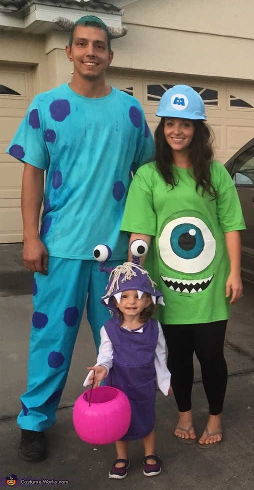 Best ideas about DIY Monsters Inc Costume
. Save or Pin Monsters Inc Family Costume Halloween Now.