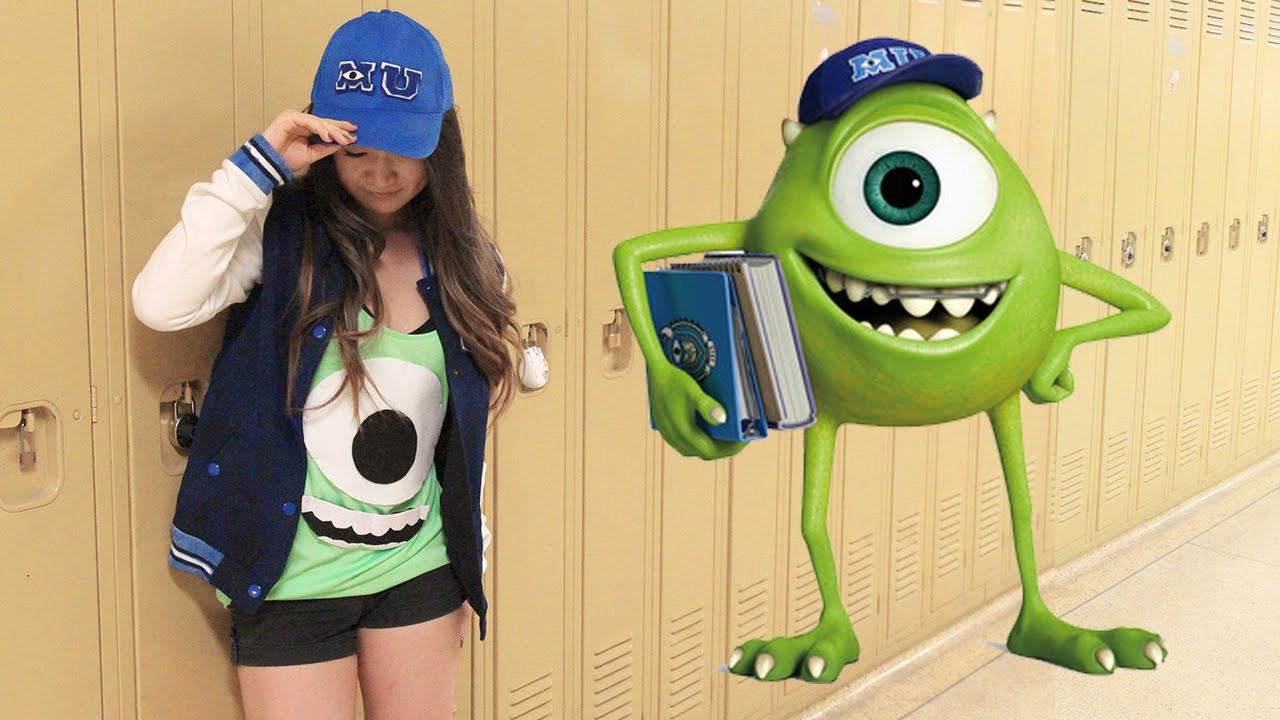 Best ideas about DIY Monsters Inc Costumes
. Save or Pin DIY Mike Wazowski Monsters University Costume no sew Now.