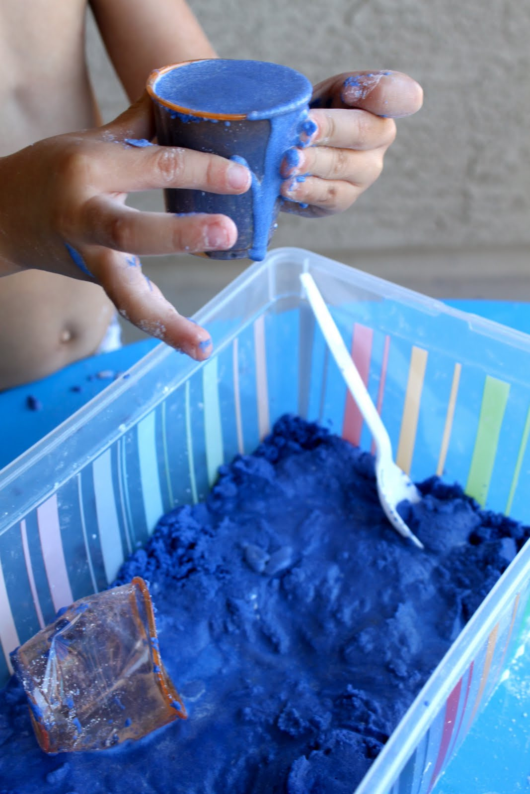 Best ideas about DIY Moon Sand
. Save or Pin Domestic Charm DIY Moon Sand Now.