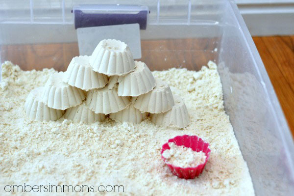 Best ideas about DIY Moon Sand
. Save or Pin Homemade Moon Sand Recipe TGIF This Grandma is Fun Now.