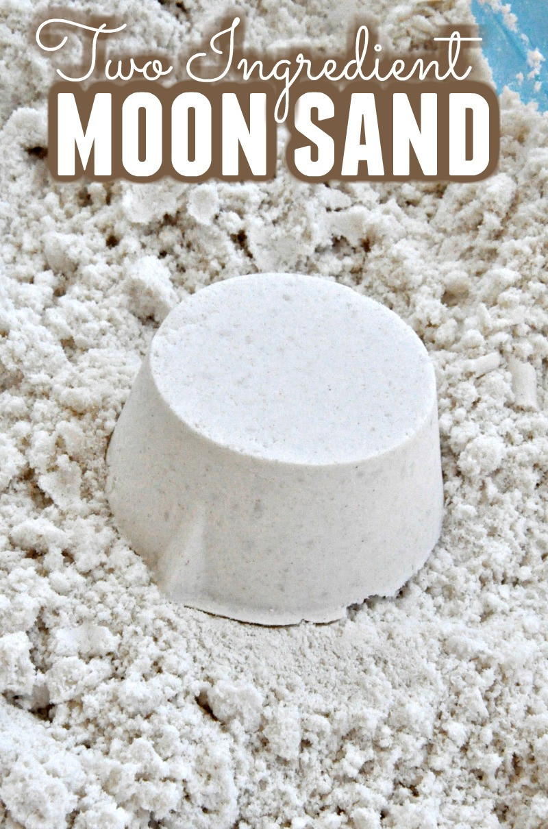 Best ideas about DIY Moon Sand
. Save or Pin 2 Ingre nt DIY Moon Sand Recipe Happy Mothering Now.