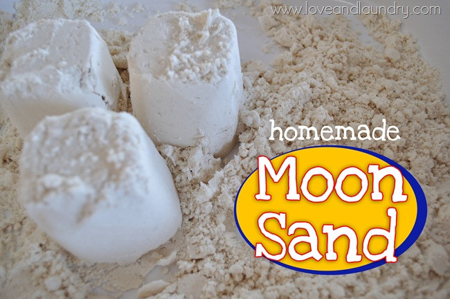 Best ideas about DIY Moon Sand
. Save or Pin 20 Summer Boredom Busters for Kids The Scrap Shoppe Now.
